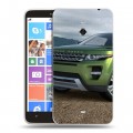 Дизайнерский пластиковый чехол для Nokia Lumia 1320 Land Rover