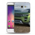 Дизайнерский пластиковый чехол для LG L60 Land Rover