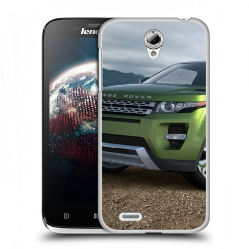 Дизайнерский пластиковый чехол для Lenovo A859 Ideaphone Land Rover