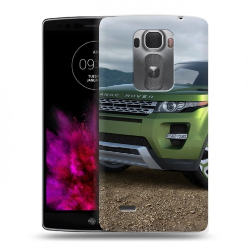 Дизайнерский пластиковый чехол для LG G Flex 2 Land Rover