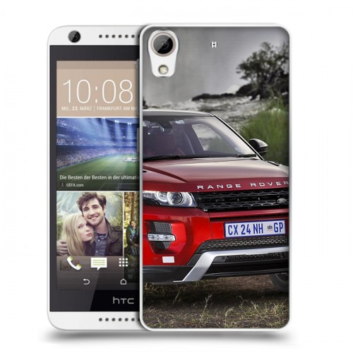 Дизайнерский силиконовый чехол для HTC Desire 626 Land Rover