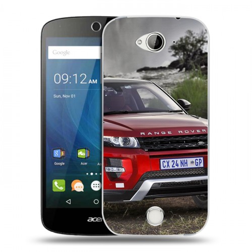 Дизайнерский силиконовый чехол для Acer Liquid Z530 Land Rover