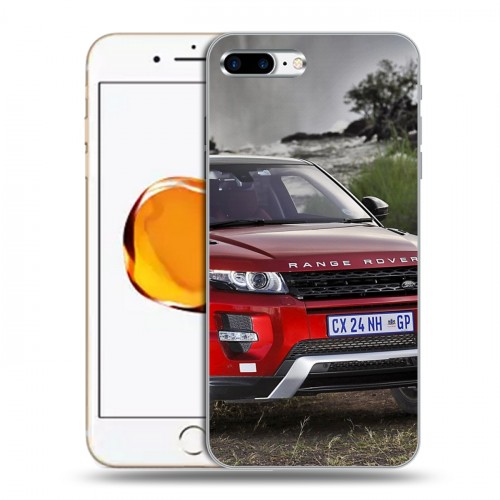 Дизайнерский пластиковый чехол для Iphone 7 Plus / 8 Plus Land Rover