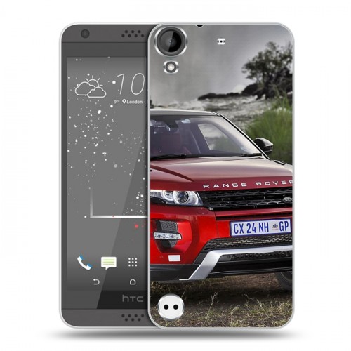 Дизайнерский пластиковый чехол для HTC Desire 530 Land Rover