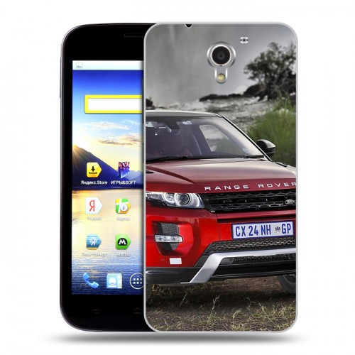 Дизайнерский пластиковый чехол для ZTE Blade A510 Land Rover