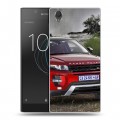 Дизайнерский пластиковый чехол для Sony Xperia L1 Land Rover