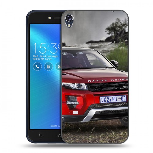 Дизайнерский силиконовый чехол для Asus ZenFone Live Land Rover