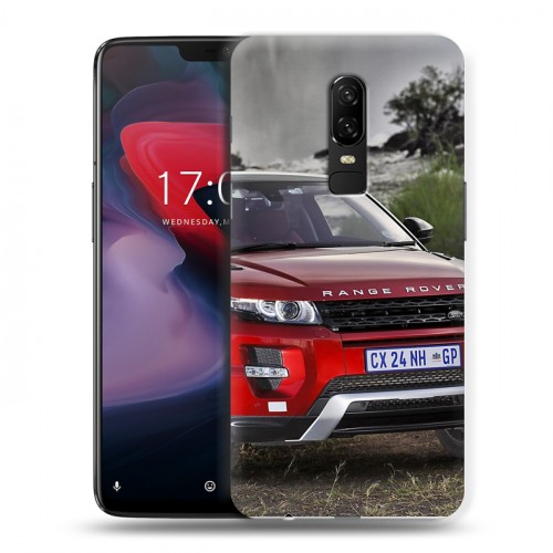 Дизайнерский пластиковый чехол для OnePlus 6 Land Rover