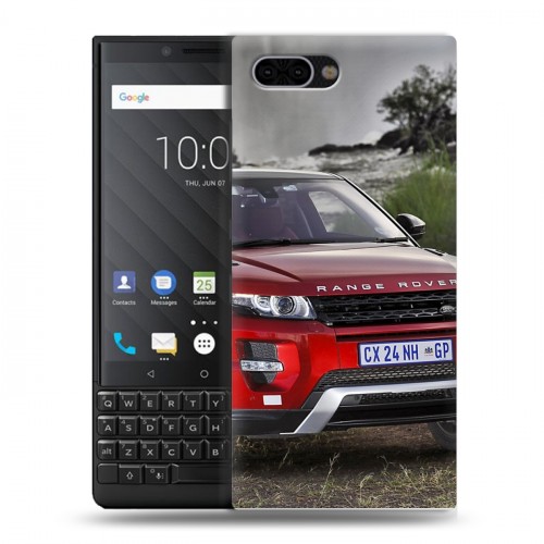 Дизайнерский пластиковый чехол для BlackBerry KEY2 Land Rover