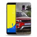 Дизайнерский пластиковый чехол для Samsung Galaxy J6 Land Rover