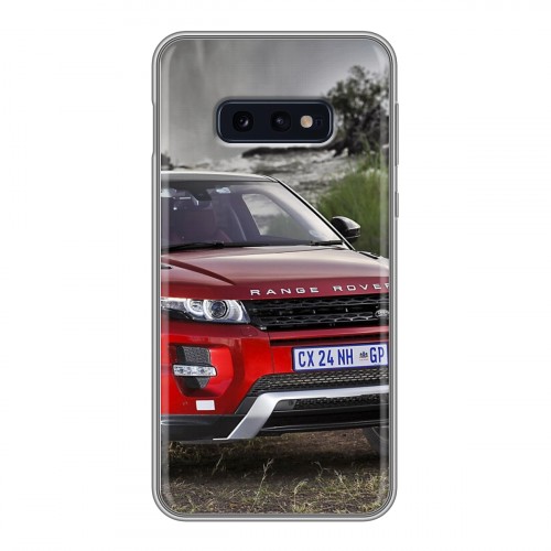 Дизайнерский силиконовый чехол для Samsung Galaxy S10e Land Rover