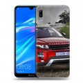 Дизайнерский пластиковый чехол для Huawei Y6 (2019) Land Rover