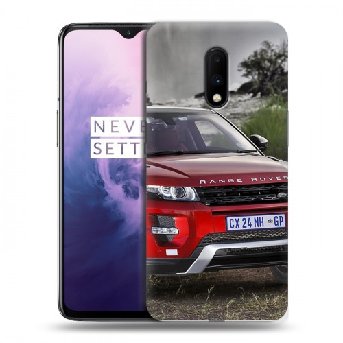 Дизайнерский пластиковый чехол для OnePlus 7 Land Rover