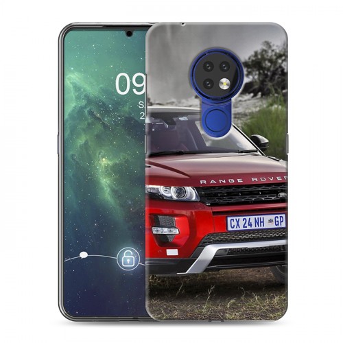 Дизайнерский силиконовый чехол для Nokia 6.2 Land Rover