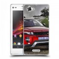 Дизайнерский пластиковый чехол для Sony Xperia L Land Rover