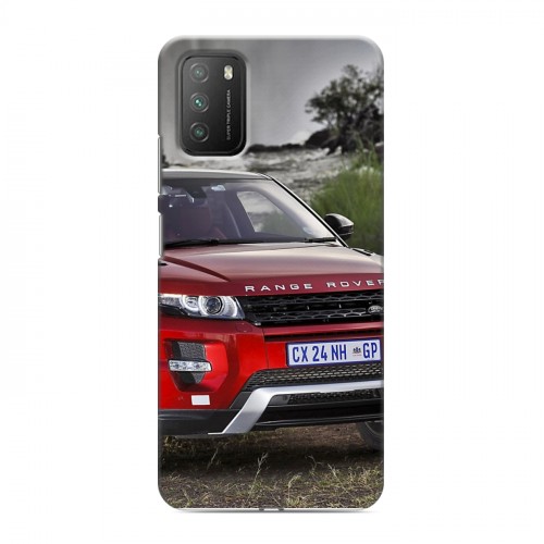 Дизайнерский пластиковый чехол для Xiaomi Poco M3 Land Rover