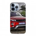 Дизайнерский силиконовый чехол для Iphone 13 Pro Land Rover
