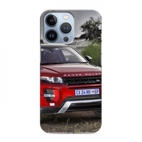 Дизайнерский силиконовый чехол для Iphone 13 Pro Land Rover