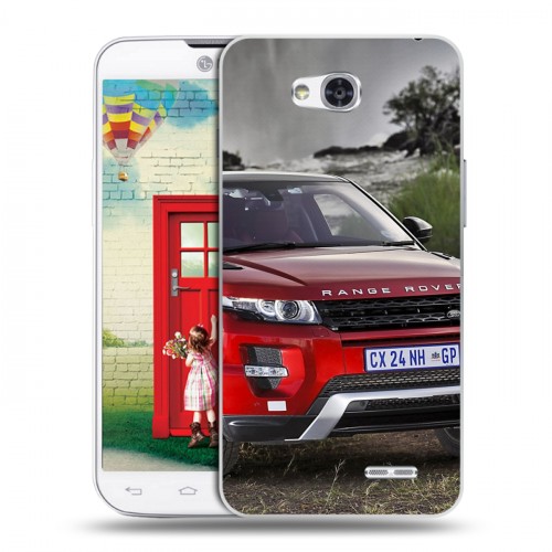 Дизайнерский пластиковый чехол для LG L80 Land Rover