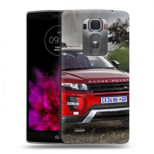 Дизайнерский пластиковый чехол для LG G Flex 2 Land Rover