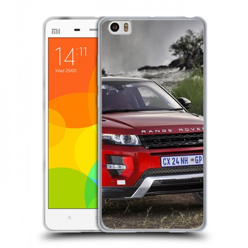 Дизайнерский силиконовый чехол для Xiaomi Mi Note Land Rover