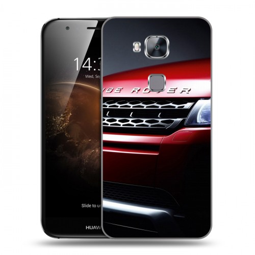 Дизайнерский пластиковый чехол для Huawei G8 Land Rover