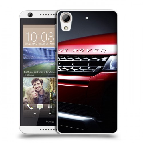 Дизайнерский силиконовый чехол для HTC Desire 626 Land Rover