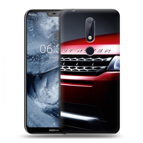 Дизайнерский пластиковый чехол для Nokia 6.1 Plus Land Rover