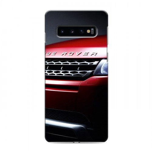 Дизайнерский силиконовый чехол для Samsung Galaxy S10 Land Rover