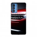 Дизайнерский пластиковый чехол для Motorola Edge 20 Pro Land Rover