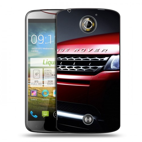 Дизайнерский пластиковый чехол для Acer Liquid S2 Land Rover