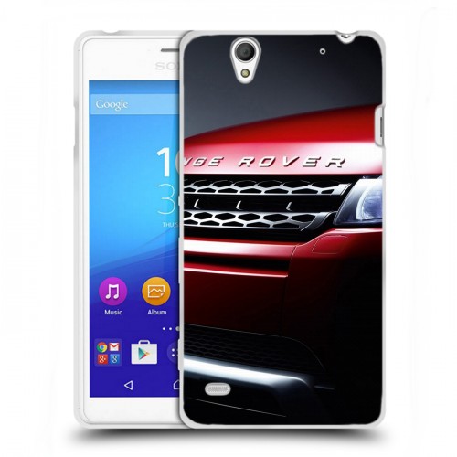 Дизайнерский пластиковый чехол для Sony Xperia C4 Land Rover