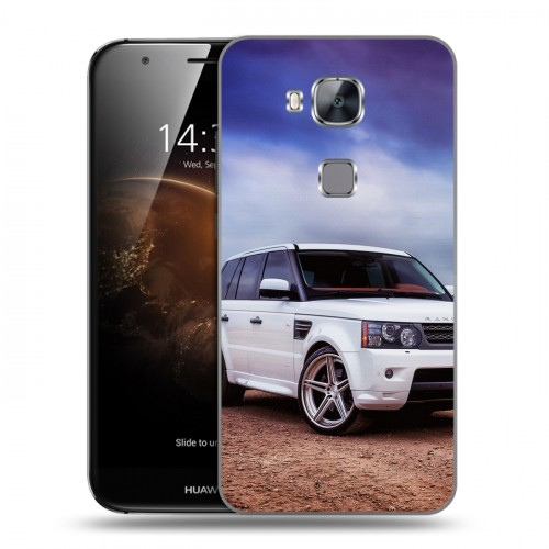 Дизайнерский пластиковый чехол для Huawei G8 Land Rover