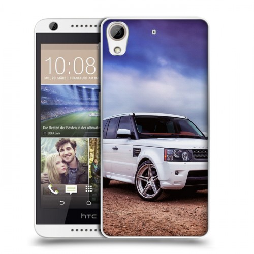 Дизайнерский силиконовый чехол для HTC Desire 626 Land Rover