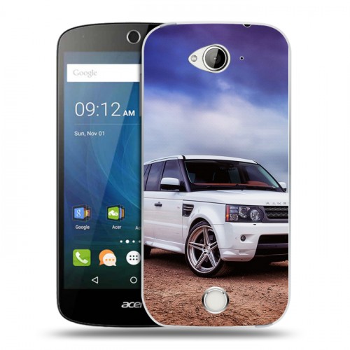 Дизайнерский силиконовый чехол для Acer Liquid Z530 Land Rover