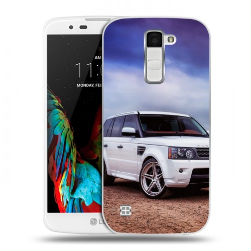 Дизайнерский пластиковый чехол для LG K10 Land Rover