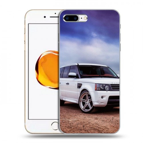 Дизайнерский силиконовый чехол для Iphone 7 Plus / 8 Plus Land Rover