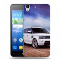 Дизайнерский пластиковый чехол для Huawei Y6 Land Rover