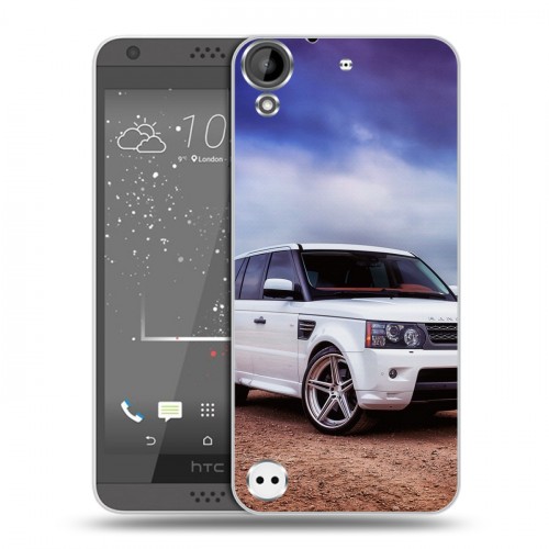 Дизайнерский пластиковый чехол для HTC Desire 530 Land Rover