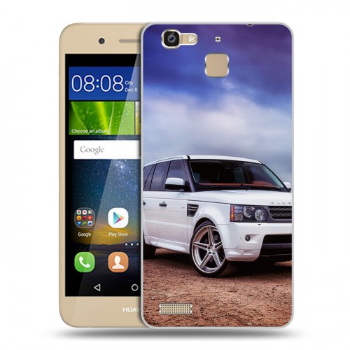 Дизайнерский пластиковый чехол для Huawei GR3 Land Rover