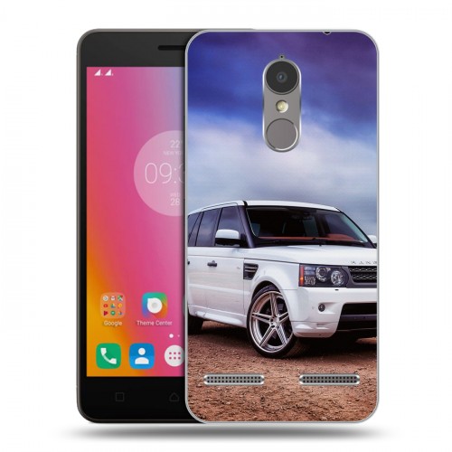 Дизайнерский силиконовый чехол для Lenovo K6 Land Rover