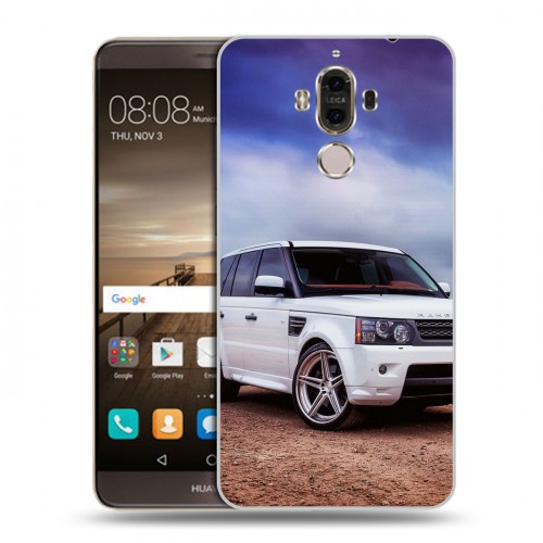 Дизайнерский пластиковый чехол для Huawei Mate 9 Land Rover