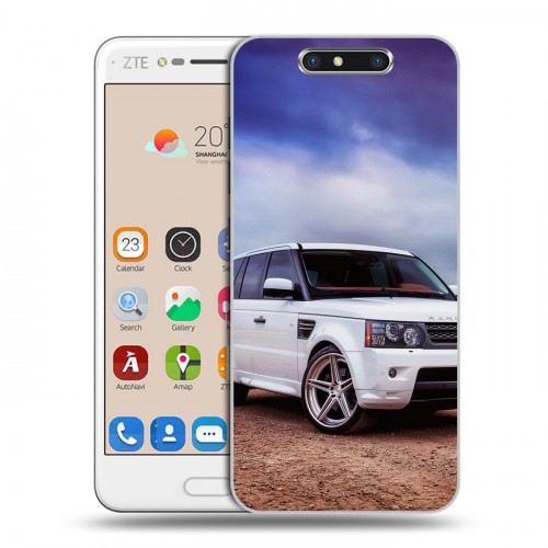 Дизайнерский пластиковый чехол для ZTE Blade V8 Land Rover