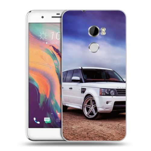 Дизайнерский пластиковый чехол для HTC One X10 Land Rover