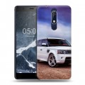 Дизайнерский пластиковый чехол для Nokia 5.1 Land Rover