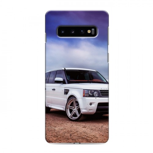 Дизайнерский силиконовый чехол для Samsung Galaxy S10 Land Rover