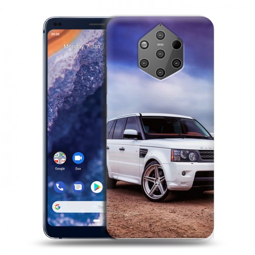 Дизайнерский силиконовый чехол для Nokia 9 PureView Land Rover