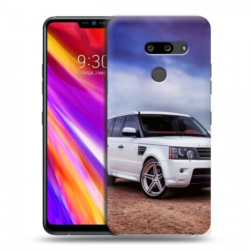 Дизайнерский пластиковый чехол для LG G8 ThinQ Land Rover