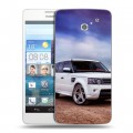 Дизайнерский пластиковый чехол для Huawei Ascend D2 Land Rover