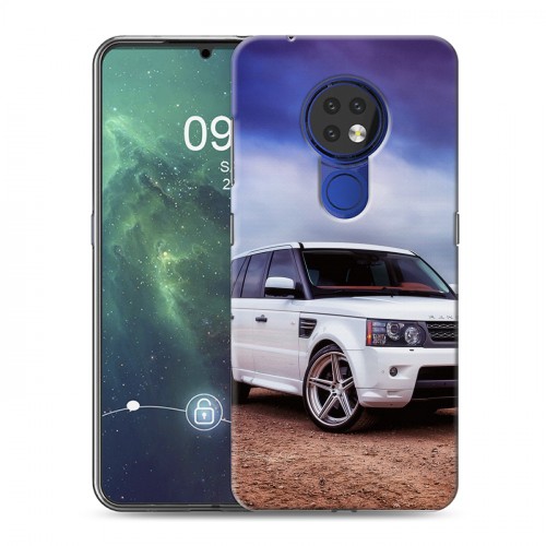 Дизайнерский силиконовый чехол для Nokia 6.2 Land Rover